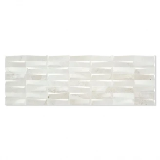 Veggflis <strong>Coliseum</strong>  Hvit Matt 20x60 cm