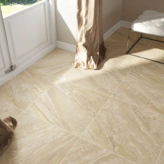 Marmor Gulvflis Aura Beige Blank 45x45 cm