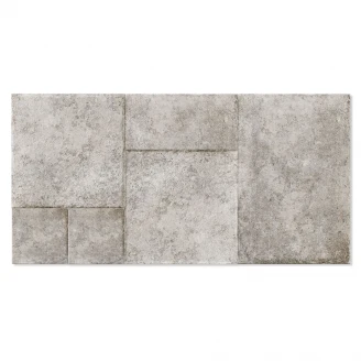 Gulvflis <strong>Borgogna Stone</strong>  Grå Modular Matt 44x66 cm