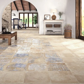 Gulvflis Antigua Beige Matt 33x33 cm