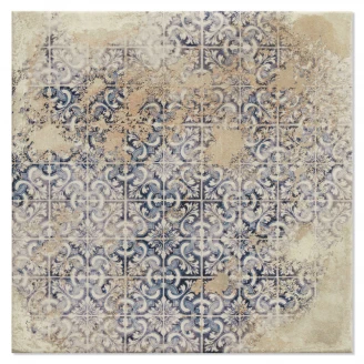 Klinker <strong>Antigua</strong>  Blue-Beige Mat 33x33 cm