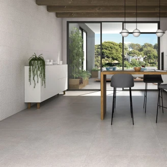 Gulvflis Techstone Grå Matt 100x100 cm