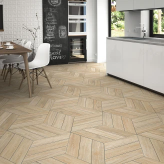 Tre Gulvflis <strong>Diamond</strong>  Beige Höger Matt 40x70 cm