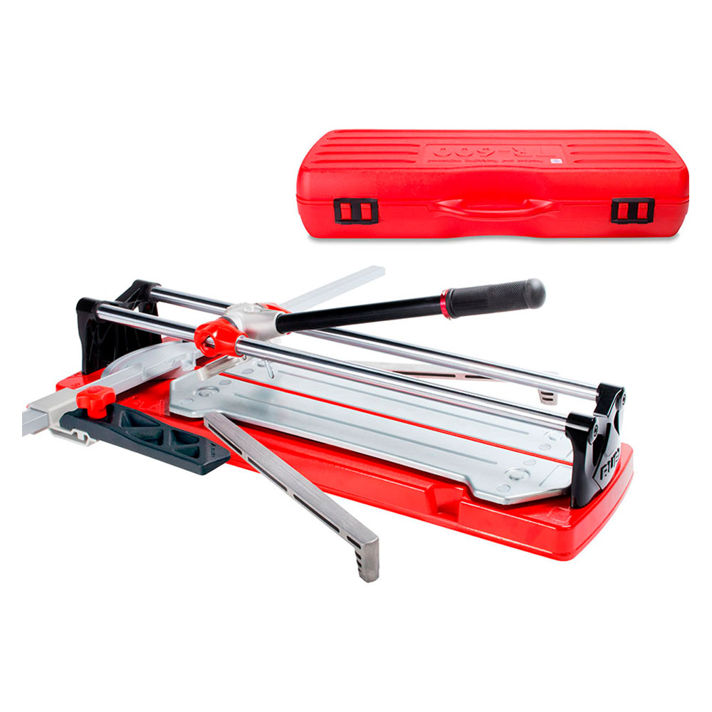 Fliskutter Rubi TR-600 MAGNET Manuell Med Sidestopp For Gjentatte Kutt