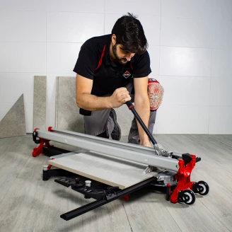 Fliskutter Rubi TZ-1020 Manuell Med Justerbart Sidestopp For Gjentatte Kutt