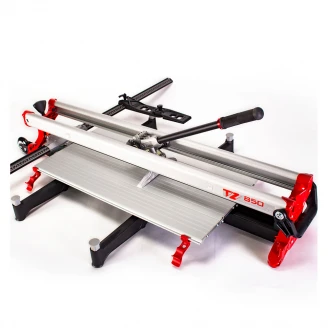 Fliskutter Rubi TZ-850 Manuell Med Justerbart Sidestopp For Gjentatte Kutt