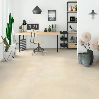 Marmor Gulvflis <strong>Marble Art</strong>  Beige Matt 100x100 cm