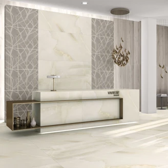 Marmor Gulvflis Varece Beige Matt 90x180 cm