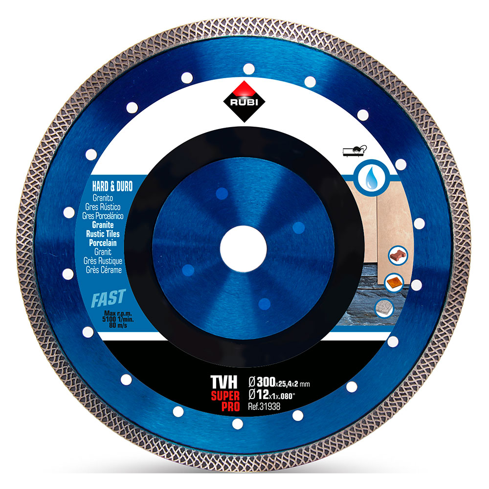 Diamantblad For Harde Materialer TVH-300 SUPERPRO TURBO VIPER