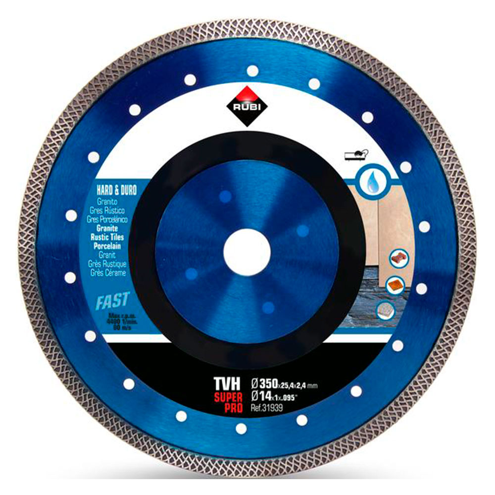 Diamantblad For Harde Materialer TVH-350 SUPERPRO TURBO VIPER