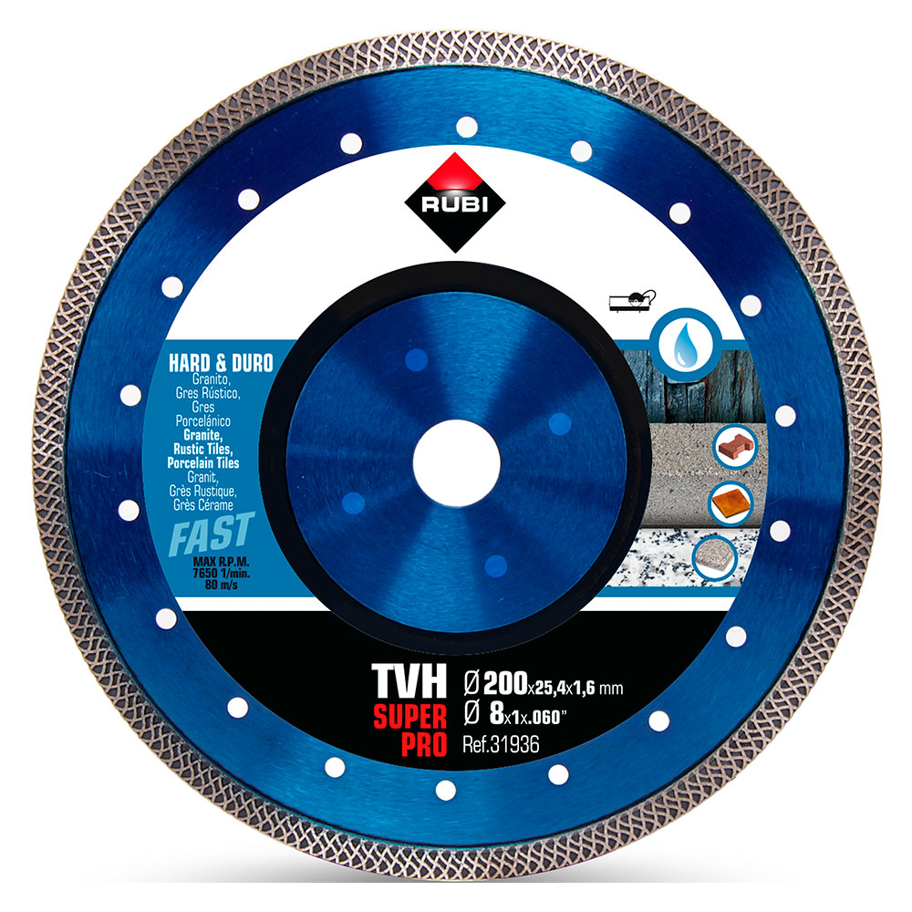 Diamantblad For Harde Materialer TVH-200 SUPERPRO TURBO VIPER