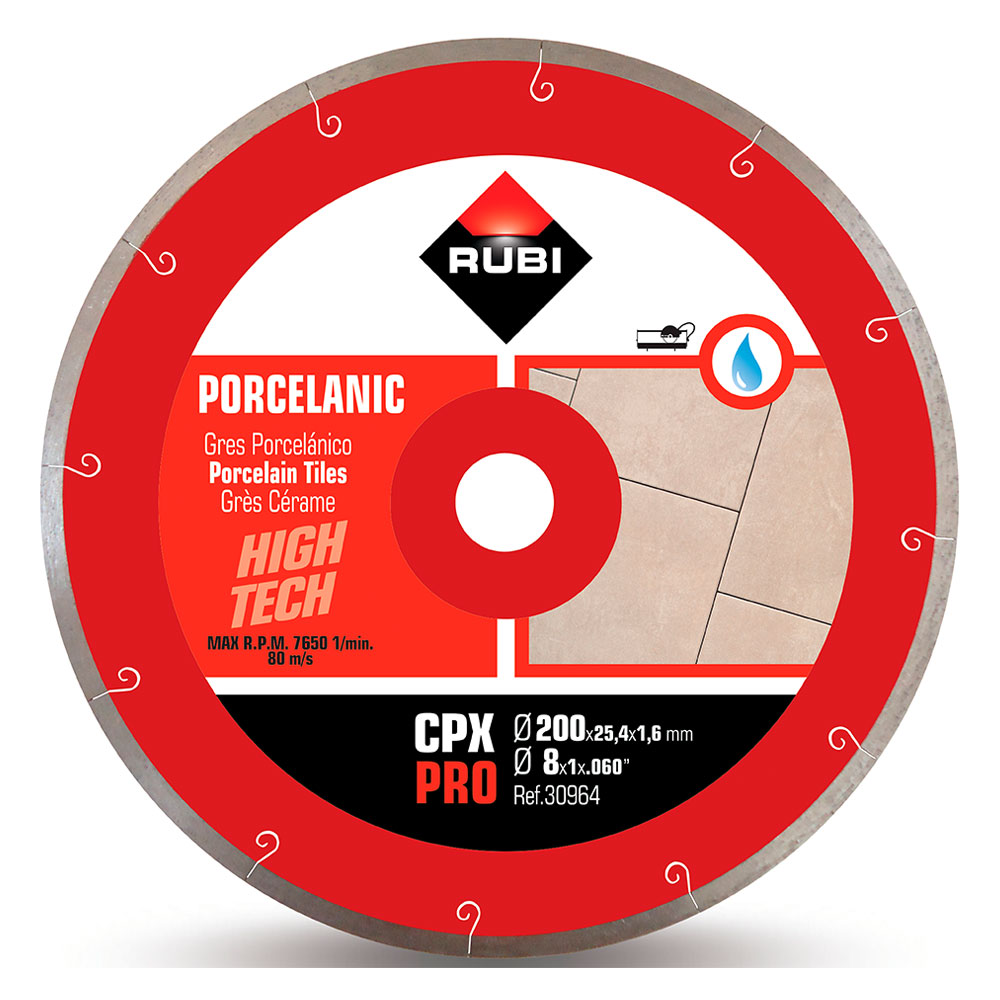Diamantblad For Porselensfliser CPX-200 PRO JSLOT