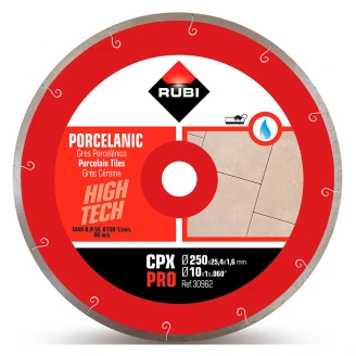 Diamantblad For Porselensfliser CPX-250 PRO JSLOT