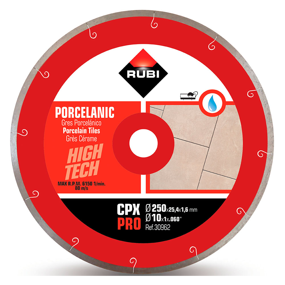 Diamantblad For Porselensfliser CPX-250 PRO JSLOT