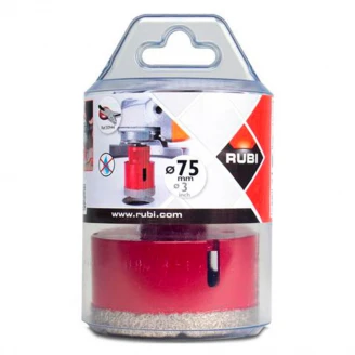 Diamant Hullbor Rubi <strong>DRYGRES</strong>  75 mm