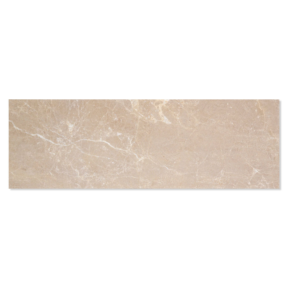 Marmor Veggflis Albury Brun Blank 33x100 cm