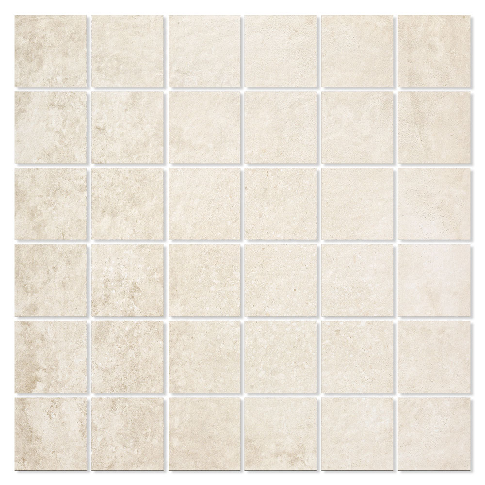Mosaikkflis Amstel Beige Matt 30x30 (5x5) cm