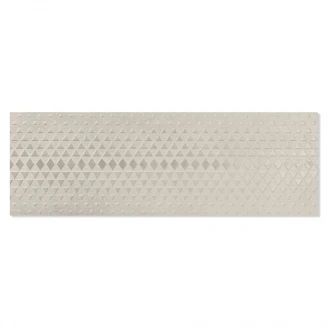 Dekor Veggflis <strong>Channel</strong>  Lys Grå Matt 30x90 cm