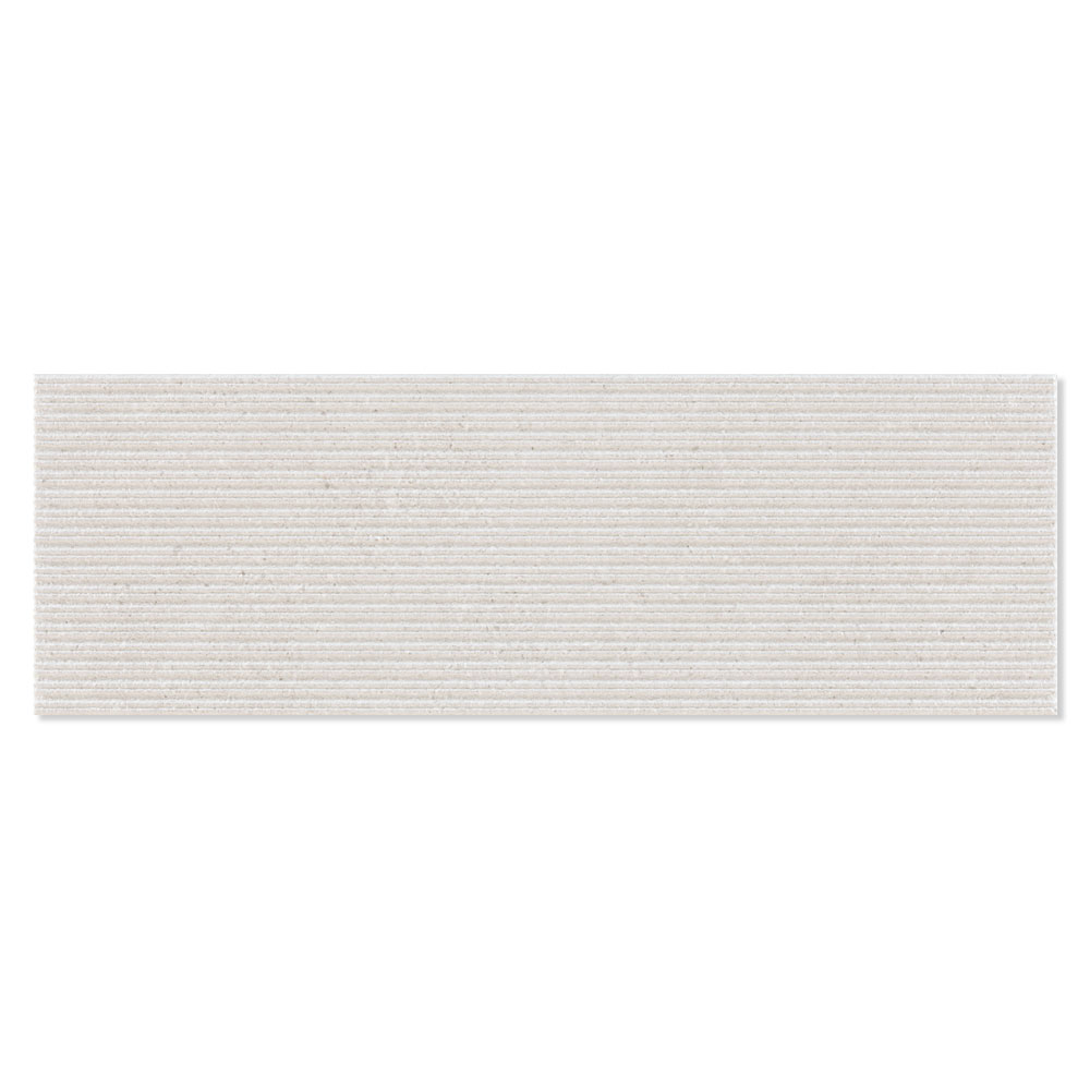 Dekor Veggflis Calcare Ljusbeige Matt Relieff 25x75 cm