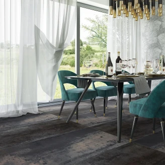 Gulvflis Alquimia Svart Matt 60x120 cm