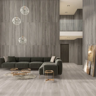 Tre Gulvflis Origin Lys Grå Matt 23x180 cm