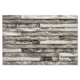 Veggflis <strong>Erebor</strong>  Grå-Lys Grå Matt 44x66 cm