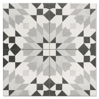 Klinker <strong>Marrakech</strong>  Grå Mat 44x44 cm
