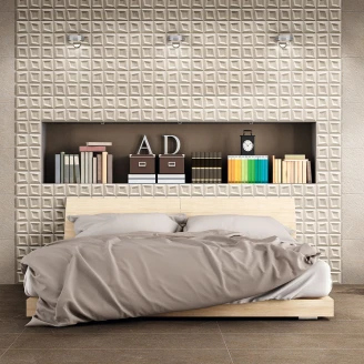 Gulvflis Minerve Brun Matt 40x120 cm