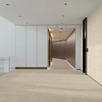 Gulvflis Techstone Beige Matt 100x100 cm