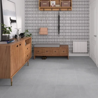 Gulvflis Techstone Grå Matt 45x45 cm