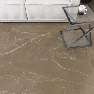 Marmor Gulvflis Bottocino Brun Matt 60x120 cm
