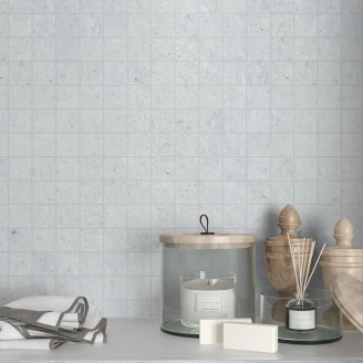 Mosaikkflis Advance Hvit Matt 30x30 (5x5) cm