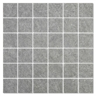 Mosaikkflis <strong>Xtone</strong>  Grå Matt 30x30 (5x5) cm