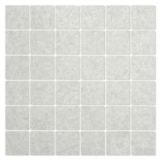 Mosaikkflis <strong>Xtone</strong>  Lys Grå Matt 30x30 (5x5) cm