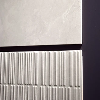 Marmor Veggflis Marble Art Hvit Matt-Relieff 33x90 cm