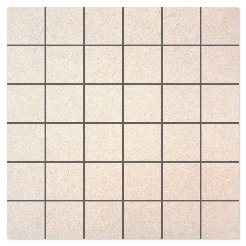 Mosaikkflis Erawan Beige Matt 30x30 (5x5) cm