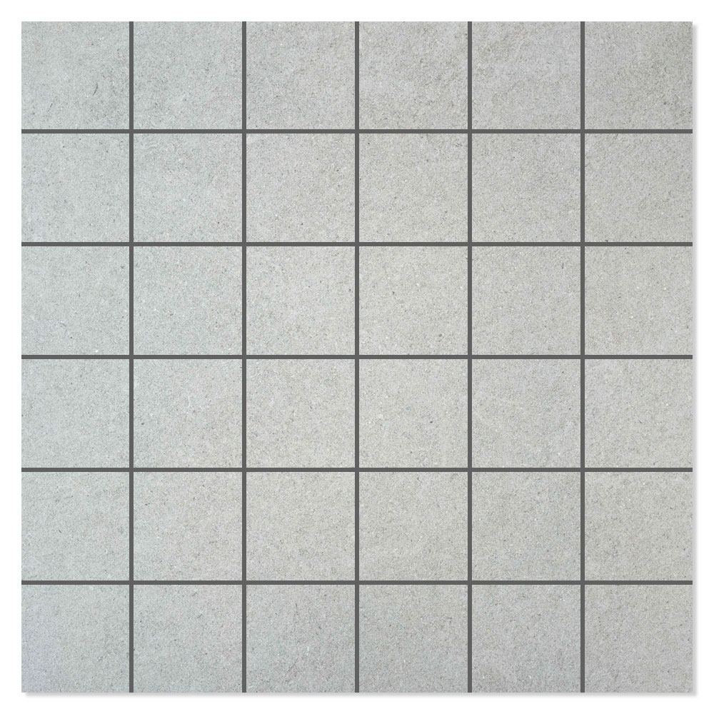 Mosaikkflis Erawan Grå Matt 30x30 (5x5) cm