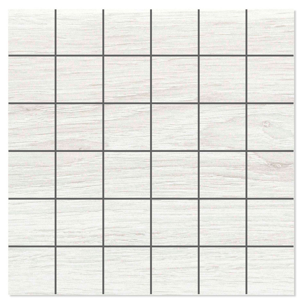 Tre Gulvflis Kimberley Hvit Matt 30x30 (5x5) cm