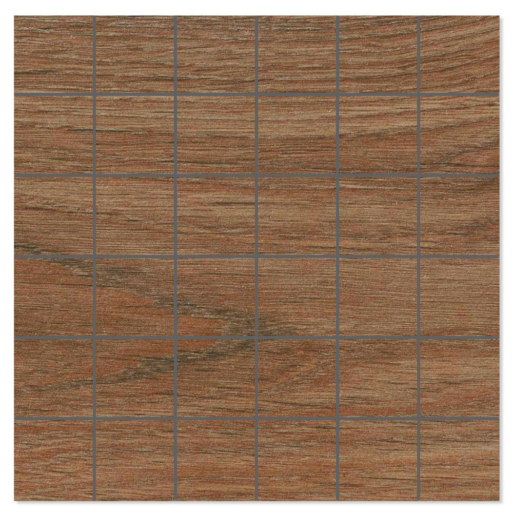 Tre Gulvflis Rigel Mörkbrun Matt 30x30 (5x5) cm