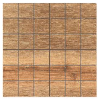 Tre Gulvflis <strong>Sabik</strong>  Brun Matt 30x30 (5x5) cm