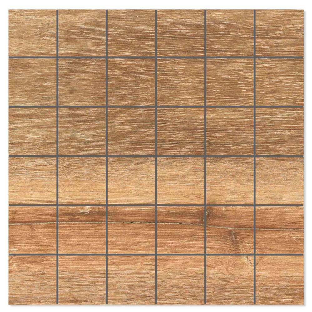 Tre Gulvflis Sabik Brun Matt 30x30 (5x5) cm