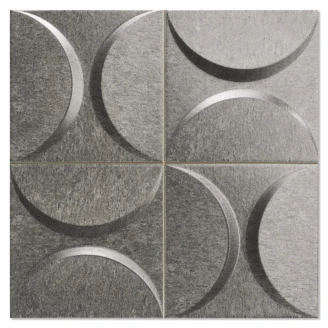 Veggflis <strong>Eclipse</strong>  Grå Blank 33x33 cm