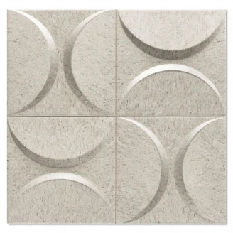Veggflis <strong>Eclipse</strong>  Lys Grå Blank 33x33 cm