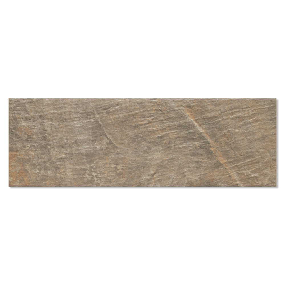 Gulvflis Iguazu Brun Matt 21x63 cm