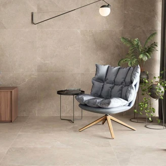 Gulvflis <strong>Pulse</strong>  Beige Matt 75x75 cm