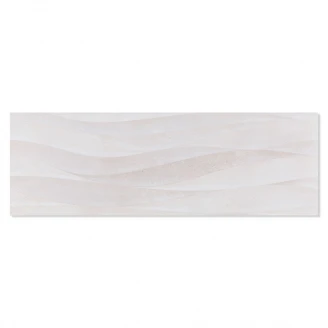 Veggflis <strong>Veroli</strong>  Hvit Mönstrad Matt 30x90 cm
