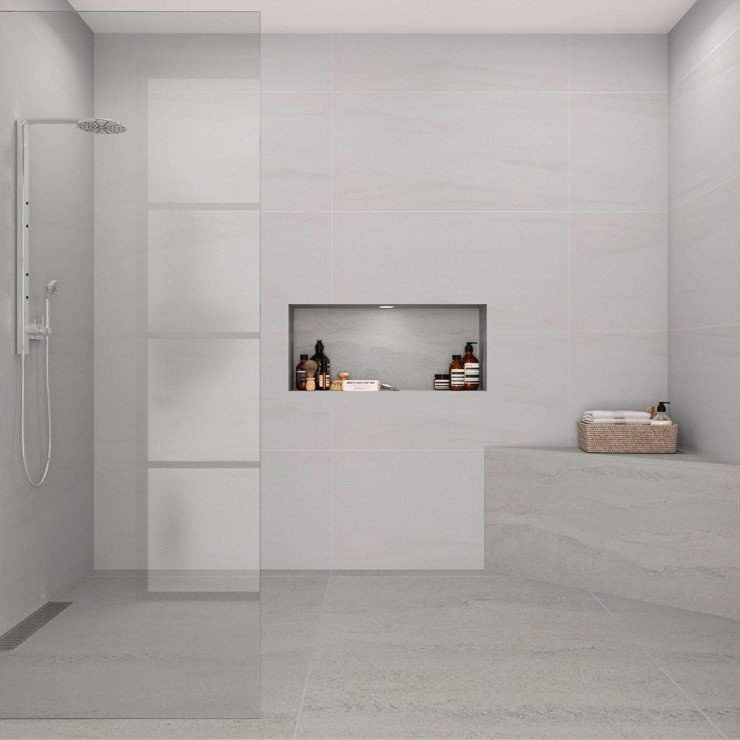 Marmor Gulvflis Sacrofano Hvit Matt 60x120 cm