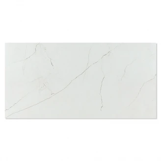 Marmor Gulvflis <strong>Safira</strong>  Hvit Polert 60x120 cm