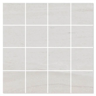 Marmor Mosaikkflis <strong>Sacrofano</strong>  Hvit Polert 30x30 (7x7) cm