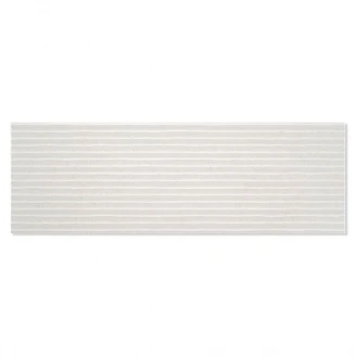 Dekor Veggflis <strong>Erawan</strong>  Hvit Mönstrad Linje Matt 40x120 cm